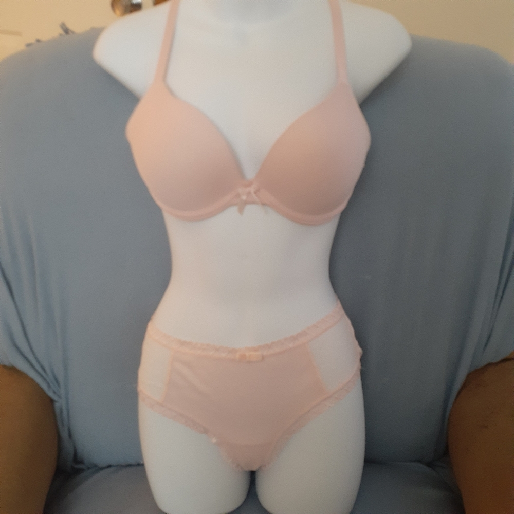 Bra and Panty Set With Bonus Panty